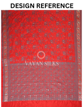 Load image into Gallery viewer, Green Banarasi Silk Saree
