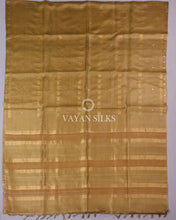 Load image into Gallery viewer, Brown Pure Tussar Silk Saree