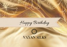 Load image into Gallery viewer, VAYAN SILKS GIFT CARD
