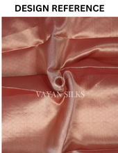 Load image into Gallery viewer, Cream Red  Banarasi Silk Saree