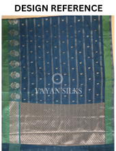 Load image into Gallery viewer, Purple Banarasi Silk Saree