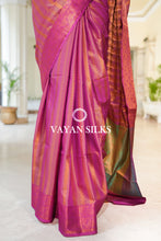 Load image into Gallery viewer, Pink Banarasi Art Silk Saree