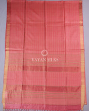 Load image into Gallery viewer, Red Pure Tussar Silk Saree