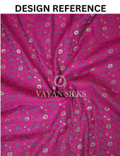 Load image into Gallery viewer, Deep Purple Banarasi Silk Saree