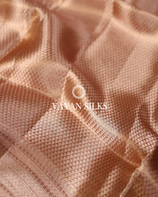 Load image into Gallery viewer, Rust Pure Tissue Silk Saree