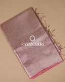 Soft Pink Tanchui Tissue Silk Saree