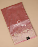 Peach Tissue Banarasi Silk Saree