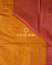 Load image into Gallery viewer, Mustard Banarasi Art Silk Saree
