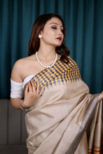 Load image into Gallery viewer, Kosa Color Weaving Pure Tussar Silk Saree