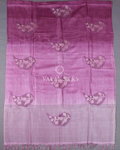 Load image into Gallery viewer, Purple Cutwork Pure Tussar Silk Unstitched Suit Set