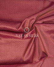 Load image into Gallery viewer, Light Grey Pink Banarasi Silk Saree