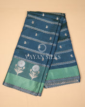 Load image into Gallery viewer, Turqouise Green Banarasi Silk Saree