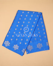 Load image into Gallery viewer, Royal Blue Banarasi Silk Saree