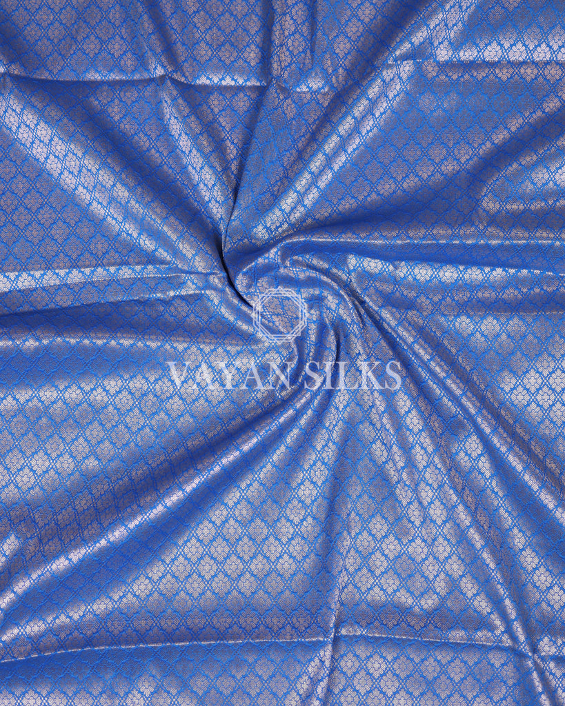 Royal Blue Banarasi Silk Saree