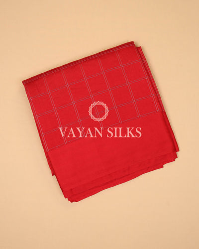 Red Banarasi Silk Saree