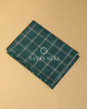 Green Semi-Tussar Silk Saree
