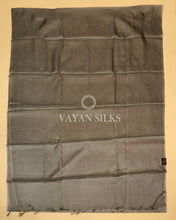 Load image into Gallery viewer, Grey Semi-Tussar Silk Saree