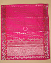 Load image into Gallery viewer, Pink Semi Silk Banarasi Saree