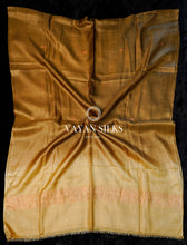 Load image into Gallery viewer, Ceylon Yellow Handwoven Tussar Silk Suit Set