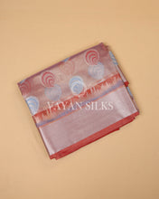 Load image into Gallery viewer, Pink Silver Multi Tissue Silk Saree