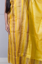 Load image into Gallery viewer, Mustard Yellow Color Printed Suit Set