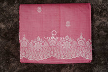 Load image into Gallery viewer, Nazaakat - Pink Saree with Thread Embroidery