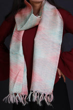 Load image into Gallery viewer, Pink Color Tussar Silk Printed Stole