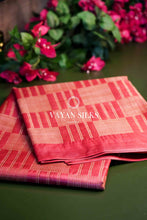 Load image into Gallery viewer, Pink Woven Tussar Silk Saree