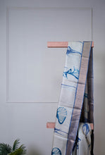 Load image into Gallery viewer, Indigo Color Tussar Silk Printed Saree